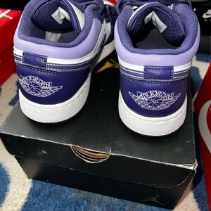 Air Jordan 1 Low Sky J Purple